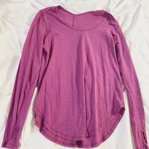 long sleeve lulu top